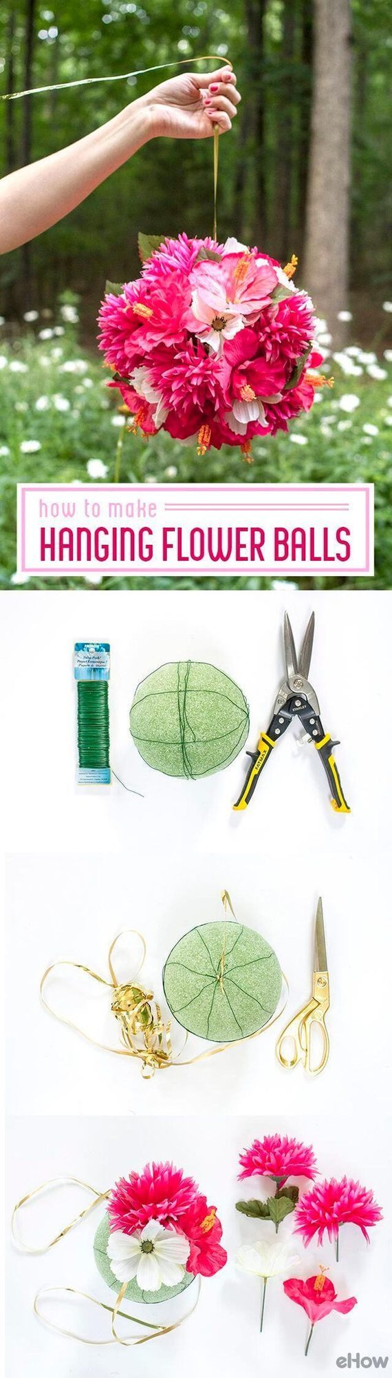 Ceiling Flowers Pop With Color
