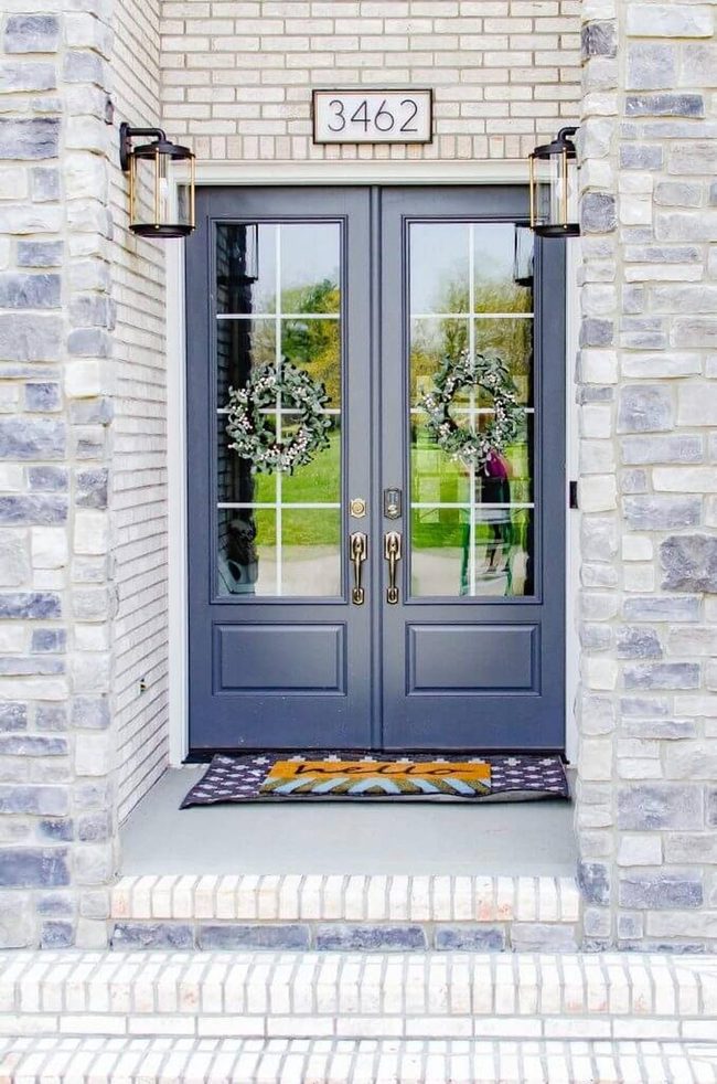Wooden Doorway Sign With Glow