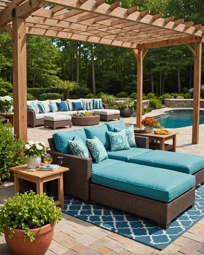 Poolside Wicker Lounge Collection