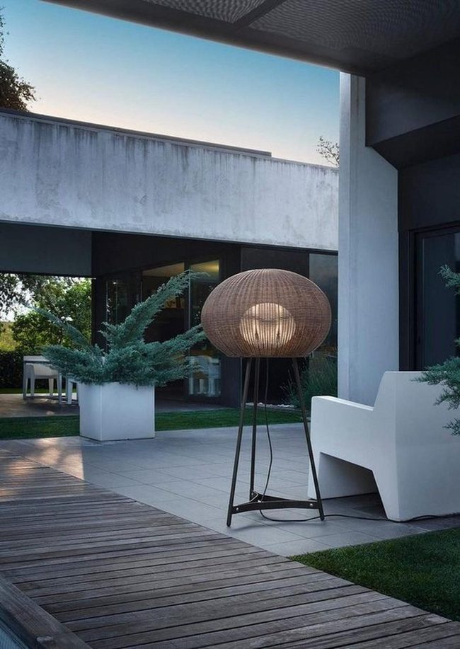 Gray Walls, Stone, Wood Tones