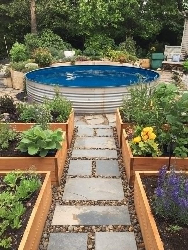Galvanized Steel Farm Tank Pools