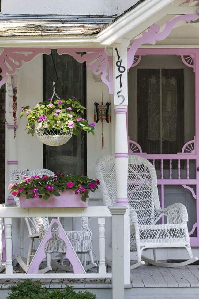 Pastel Flowers Frame Your Entrance