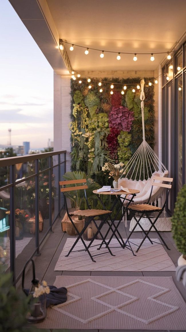 Compact Balcony Maximizes Open-Air Living