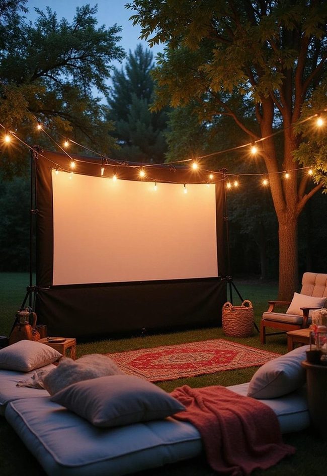 Backyard Movie Night Setup Guide