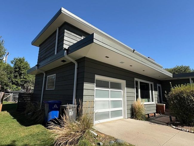 Gray Siding Modern Simplicity