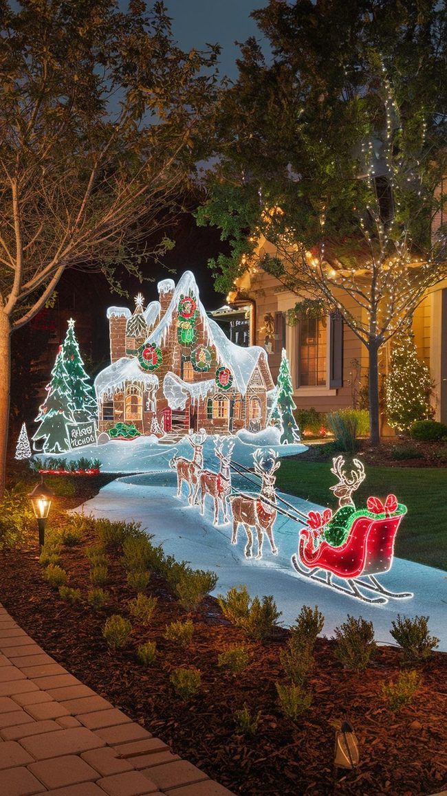 Animated Led Yard Displays