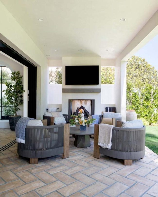 Stamped Concrete Patio Statement