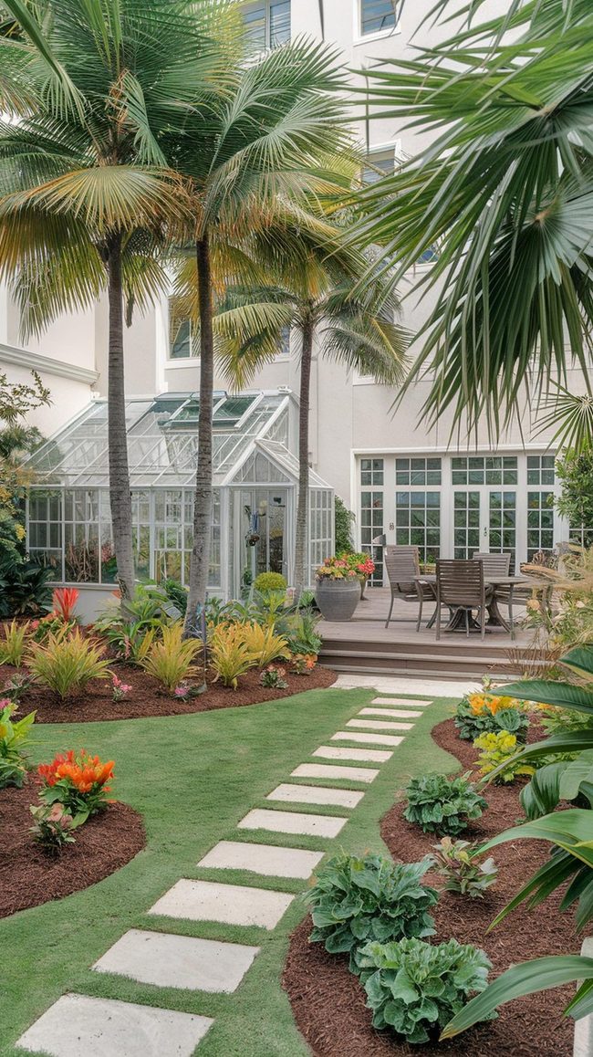 Tropical Backyard Year-Round Lushness
