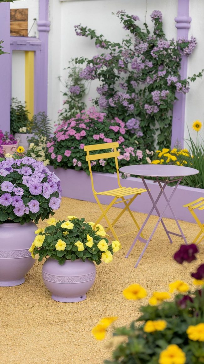 Purple and Yellow Terrace Energy