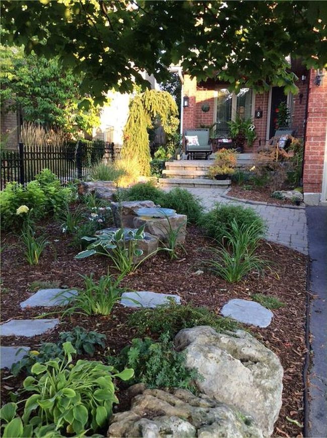 Stone Shade Garden Seating