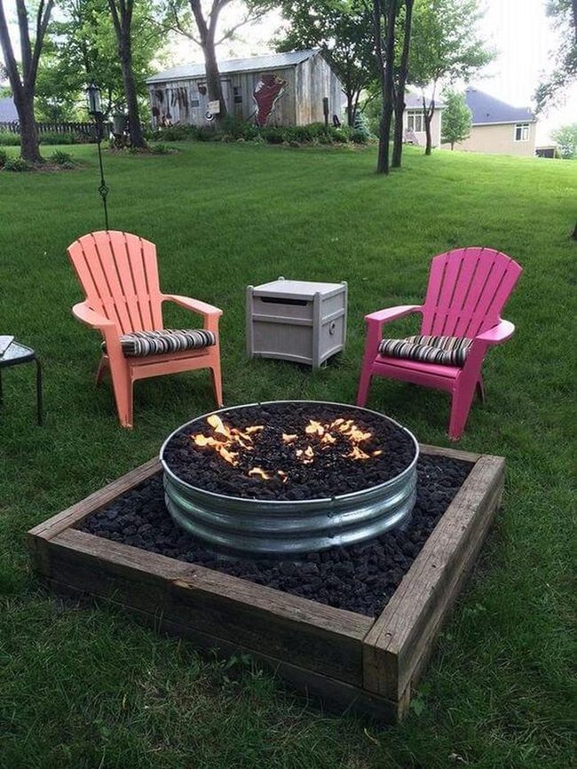 Stone Circle Fire Gathering Spot