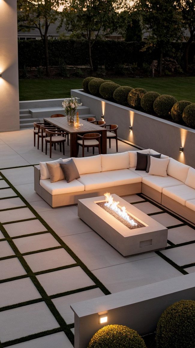 Living Room With Solar Lighting