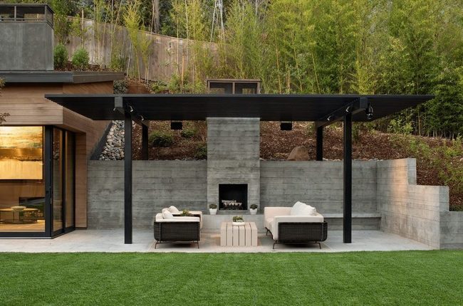 Open-Air Patio Shade Structure