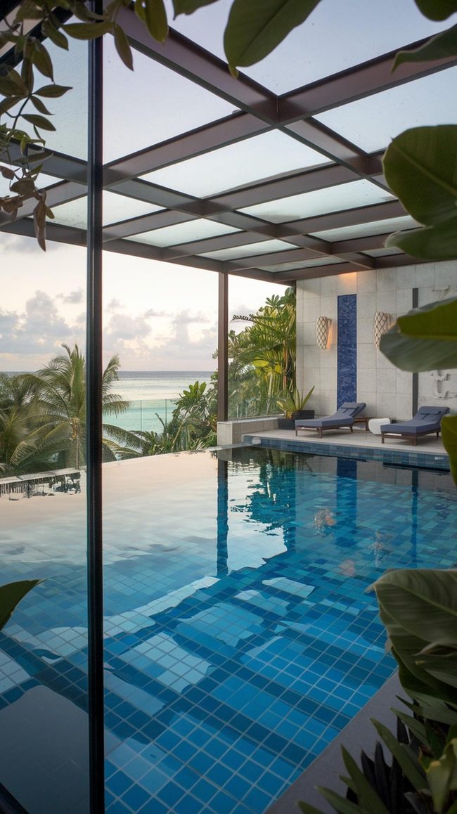 Infinity Pool Meets Ocean Horizon