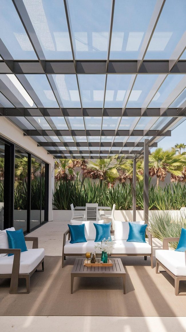 Durable Shade Fabrics and Metal Frames