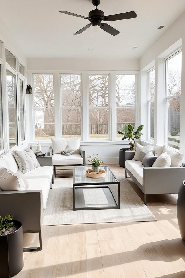 Neutral Sofa, Maximum Breathing Room