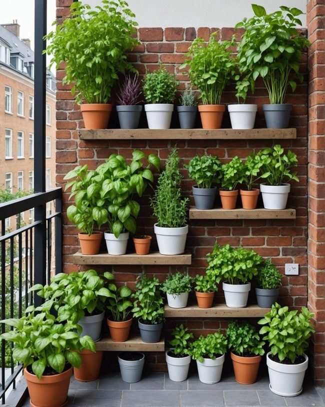 Fresh Herbs on Your Balcony