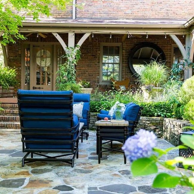 Oversized Cushions Urban Garden Retreat