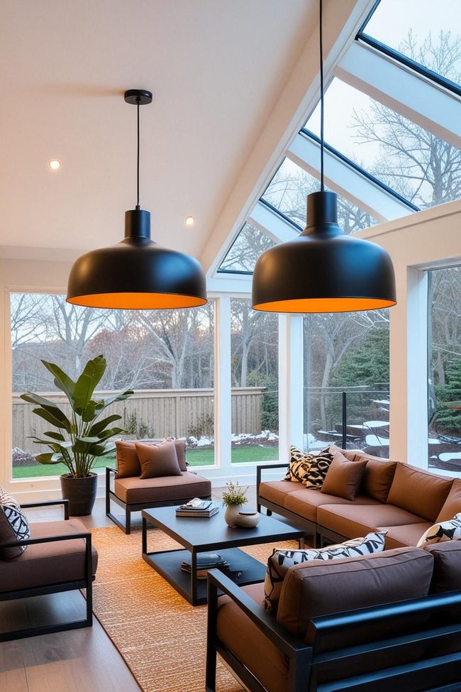 Steellic Geometric Pendants Command Space