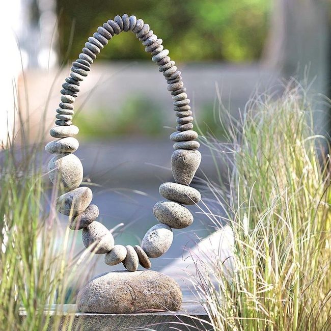 Stone Pebbles Archway Gateway