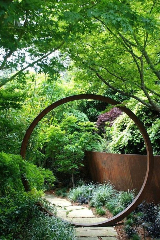 Green Gateway Garden Entry
