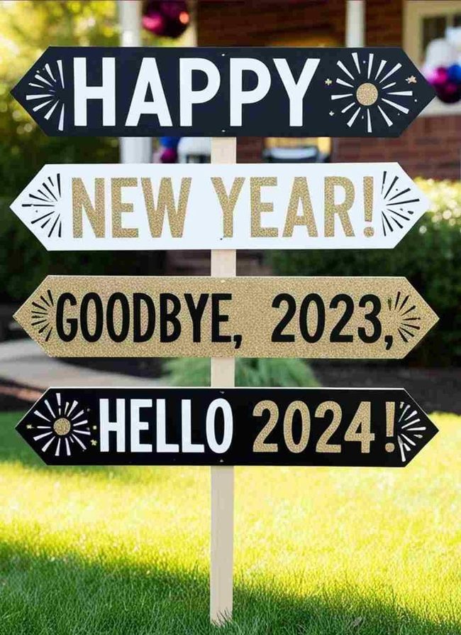 Handmade Yard Signs Welcome