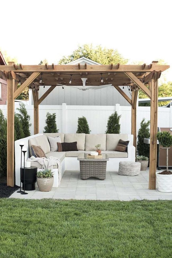 Pergola Ceiling Fan For Instant Cooling