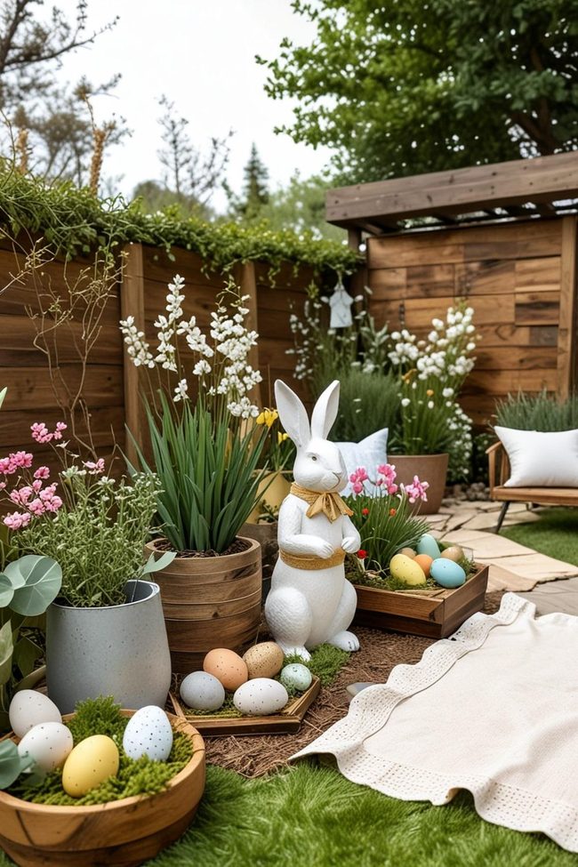 Reclaimed Timber Easter Displays