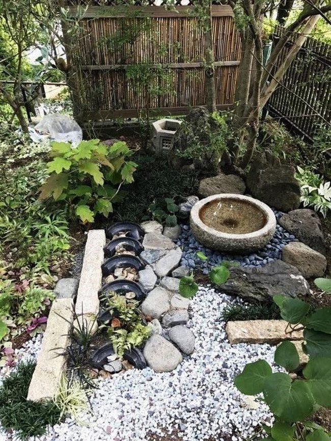 Stone Water Basins Garden Retreat
