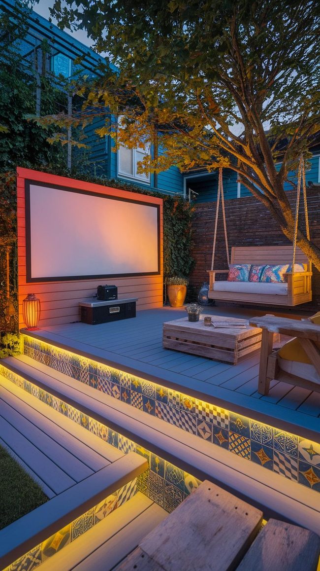 Backyard Art Gallery With Custom Sculptures