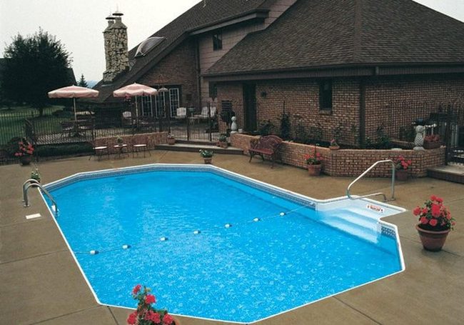 Olympic-Sized Lap Pool Perfection