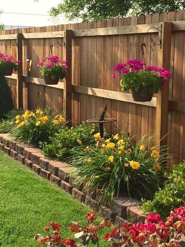 Cascading Blooms Transform Fence Lines