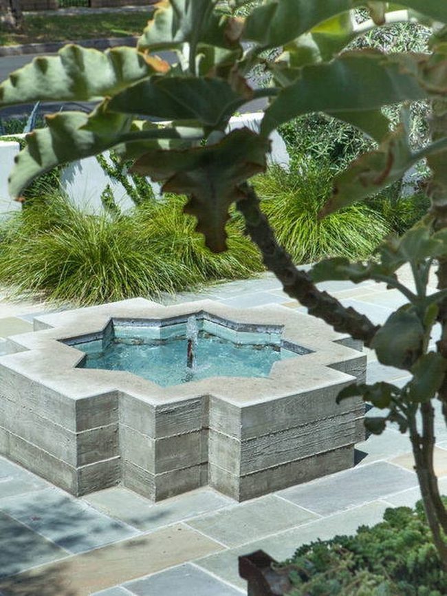 Small Stone Pond Mediterranean Escape