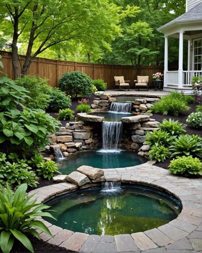 Green Reading Nook With Water Sounds