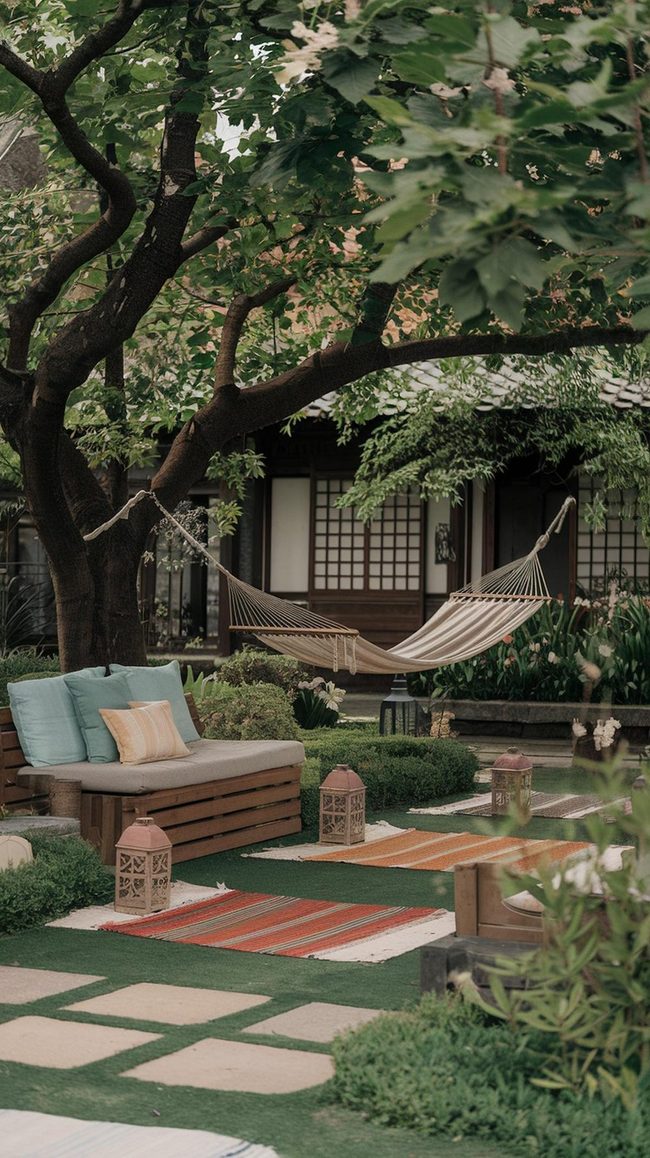 Cushioned Terrace Lounge Retreat