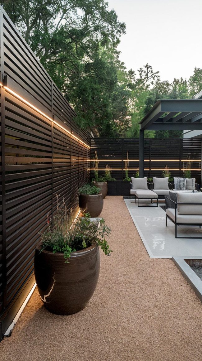 Horizontal Slats Meet Current Green