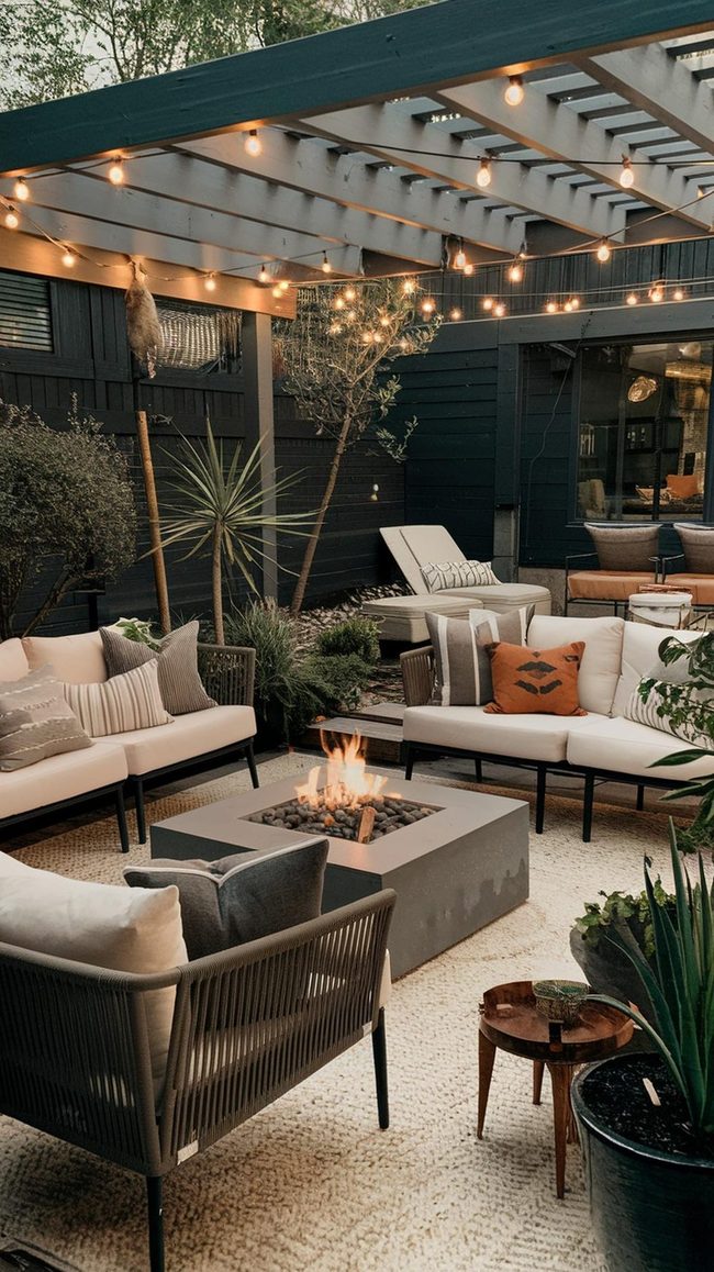 Mixed Cushion Patio Seating