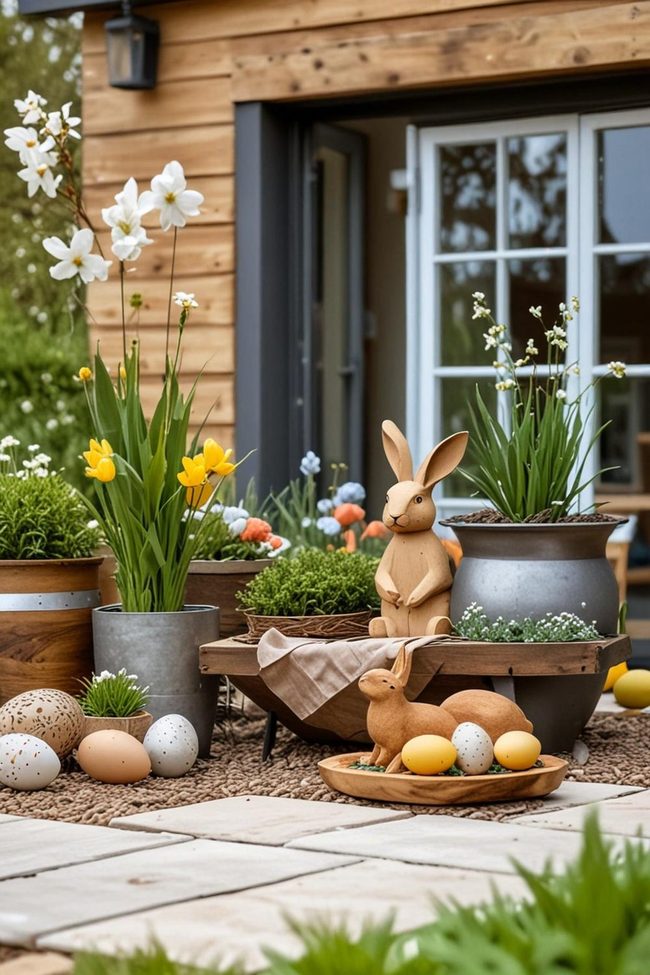 Reclaimed Maple Easter Green Materials
