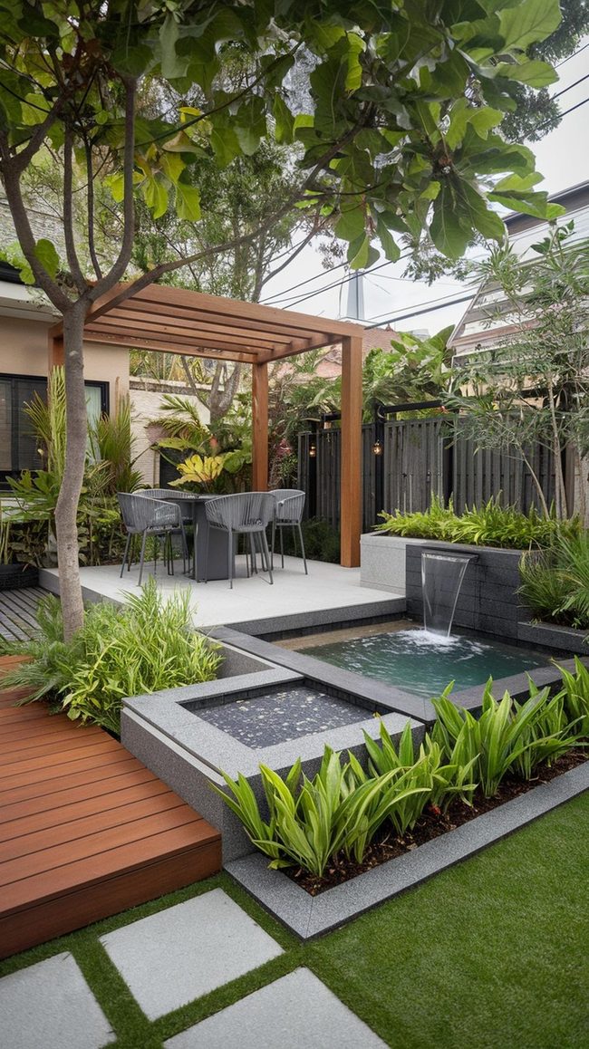 Transparent Pool Walls Minimalist Homes