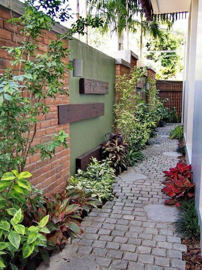 Layered Heights Along Garden Fence