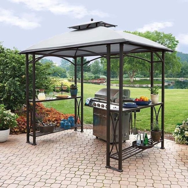 Stainless Steel Outdoor Kitchen Oasis