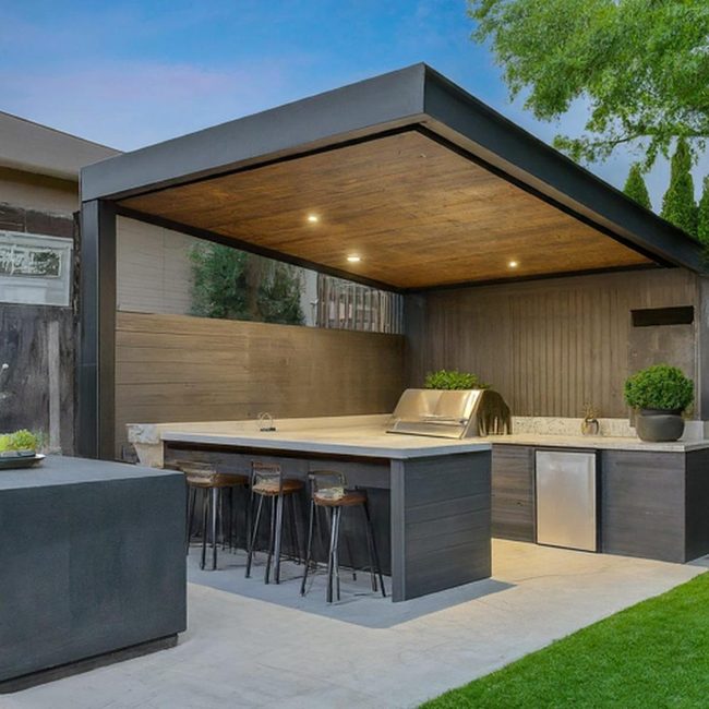 Stainless Steel Backyard Cooking Station
