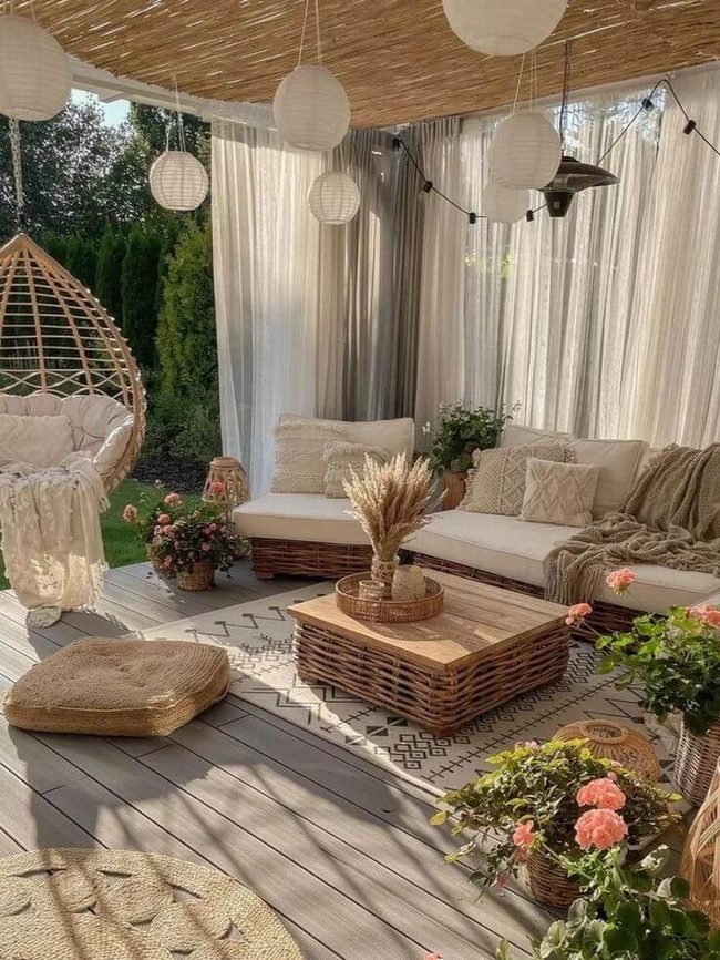Flowing Fabrics Meet Suspended Serenity