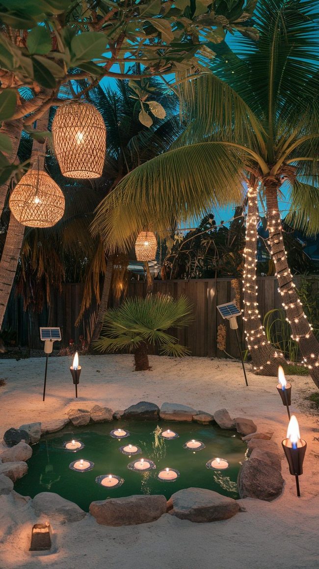 Floating Candles Tropical Nights