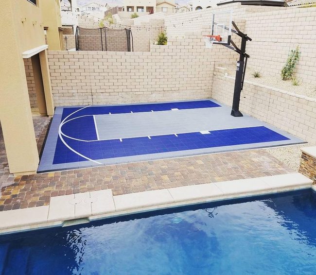 Pool And Court Combined Space