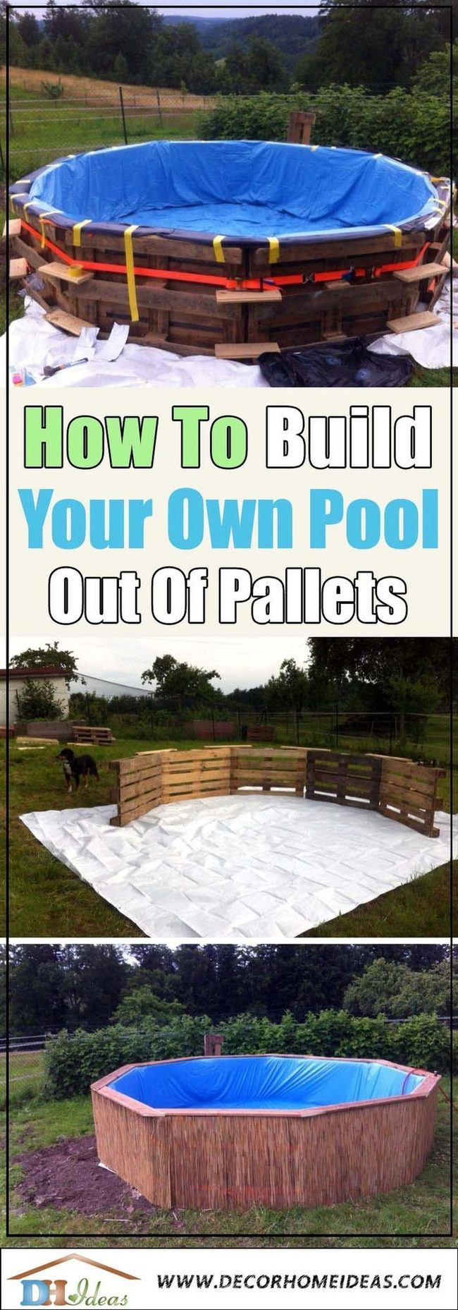 Wooden Pallet Pool Weekend Project
