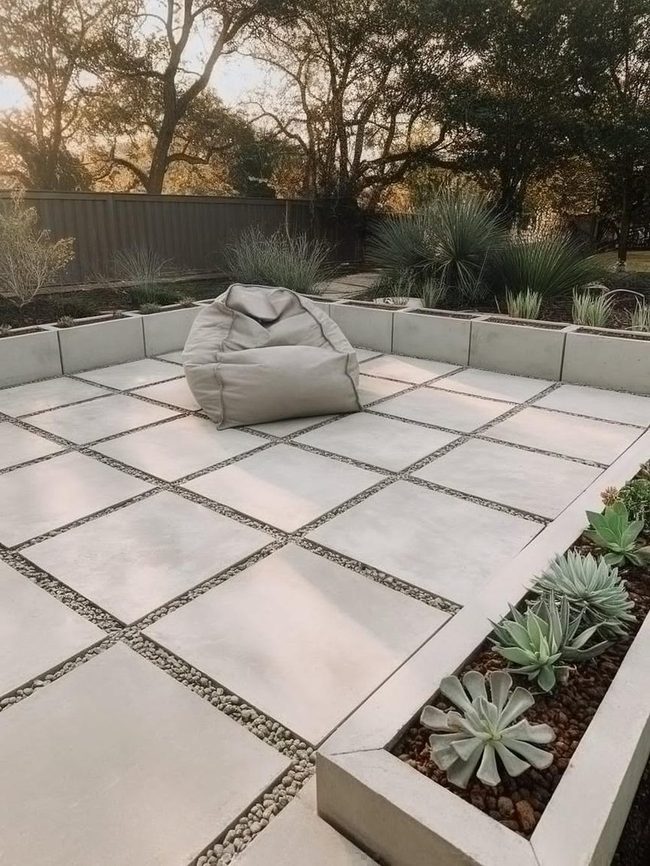 Pergola Backyard Bar Setup
