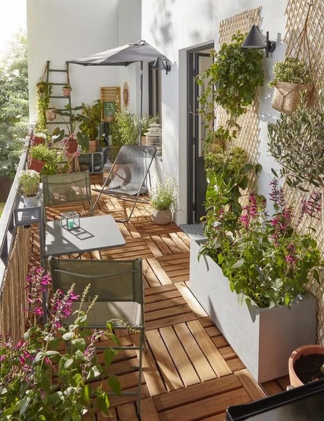 Urban Jungle High Above City