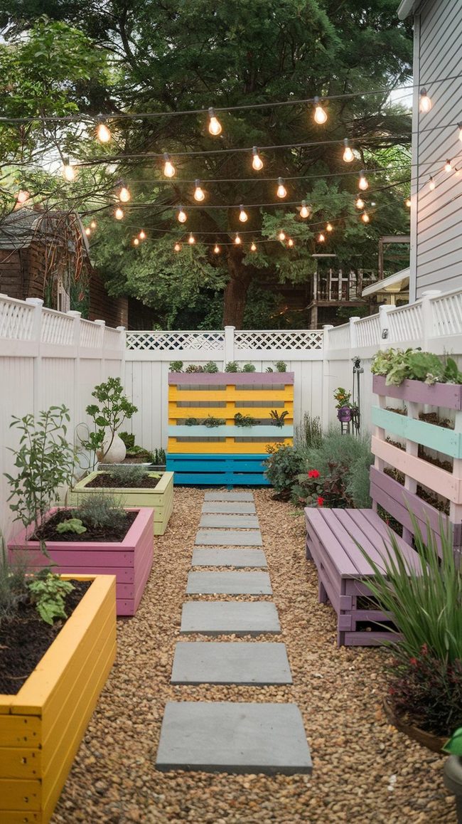 Budget Backyard Transformation with Upcycled Touches