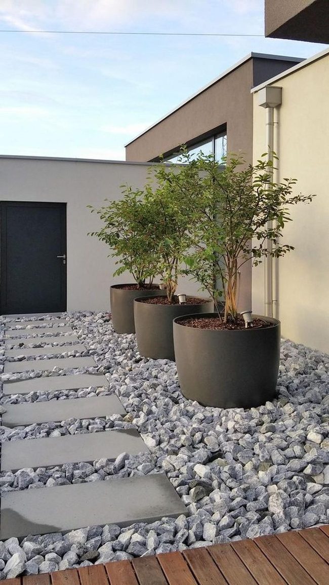 Black Doors Against Beige Walls